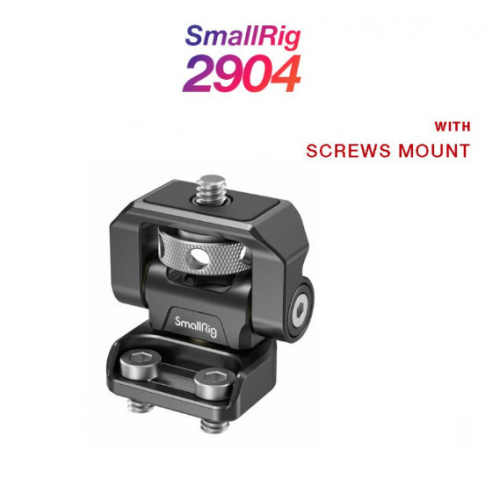 SmallRig Swivel and Tilt Adjustable Monitor Mount with Screws 2904